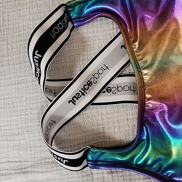 Justice Girl's Swimsuit Size XL 16/18 - Picture 5 of 13